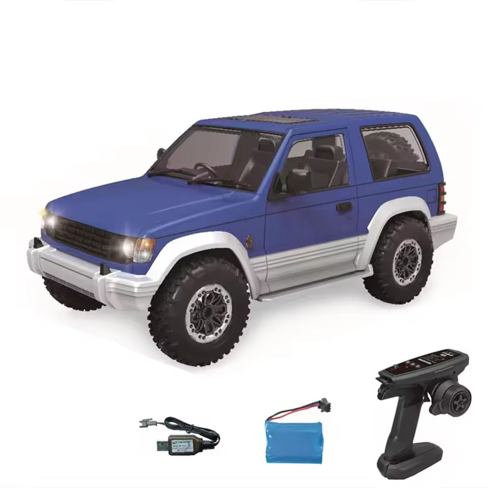 1/14 Toys Plastic Shell RTR Remote Control Crawler LDRC LD1297S 4x4 RC Off Road Car 2Speed Gearbox Metal Gears 380 Brushed Motor - Image 8