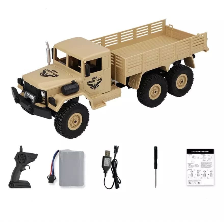 Factory NEW JJRC Q60 Q75 RC Car 1:16 2.4G 4WD Tracked Off-Road Military 6x6 Radio Remote Control Rock Crawler Truck VS Q65 Q75 - Image 4