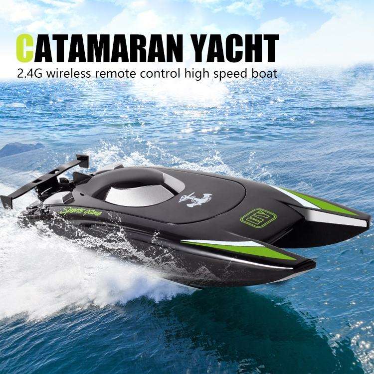 "805 Kids Toy High-Speed 2.4G Waterproof RC Boats 25 KM/H Fast RC Speedboat Dual Motors Racing Boat Toys" - Image 4
