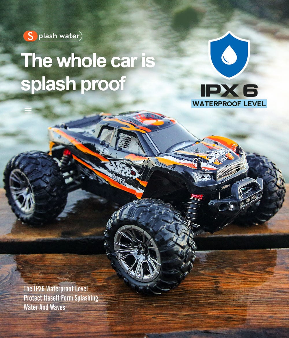 N416 1/16 Scale 4WD High Speed RC Racing Car 36KM/H 2.4GHz Electric Off-Road Drift Vehicle 90M Remote Control RTR Hobby Grade - Image 6