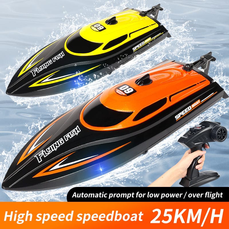 2.4GHz 20KM/H Waterproof High Speed Rc Racing Boat Ship Toys with Light Electric Rc Speedboat - Image 3