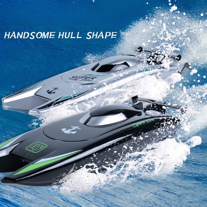 "805 Kids Toy High-Speed 2.4G Waterproof RC Boats 25 KM/H Fast RC Speedboat Dual Motors Racing Boat Toys" - Image 3