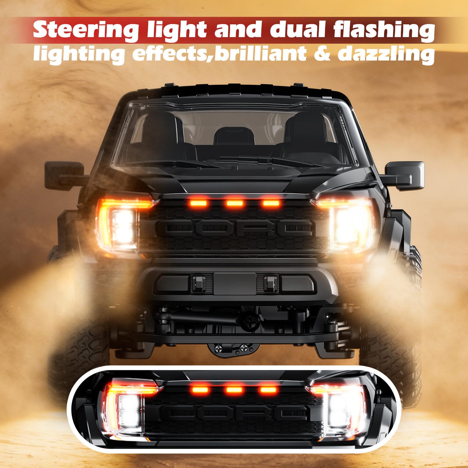 Hstar F150 Hobby RC Car 4x4 Electric Hobby Grade Remote Control Off-Road Truck 1/12 Model Toys Boy Adult 2026 New Trending - Image 3