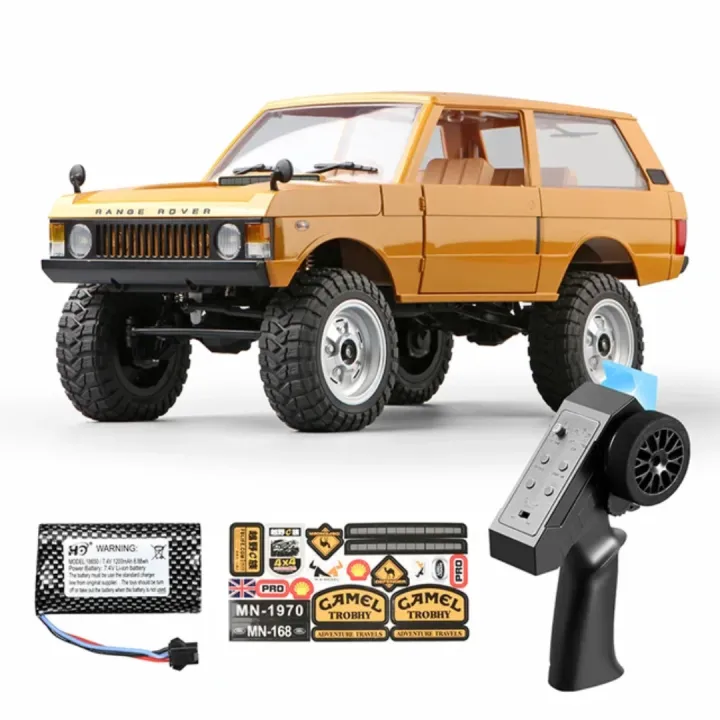 NEW MN168 1:12 Scale Land Rover Model 4WD Electric Climbing Off-road Vehicle RC Car – 2.4Ghz Remote Control Truck Toy Gift - Image 4