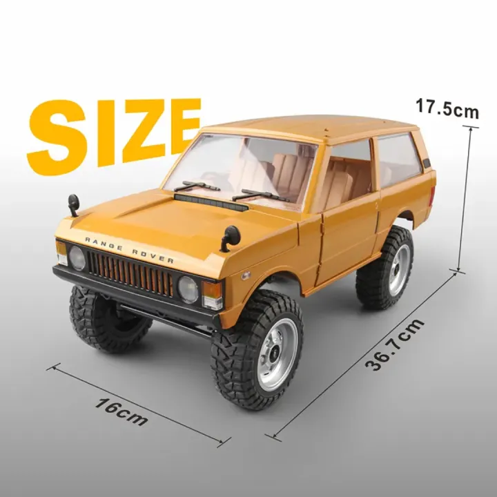NEW MN168 1:12 Scale Land Rover Model 4WD Electric Climbing Off-road Vehicle RC Car – 2.4Ghz Remote Control Truck Toy Gift - Image 3