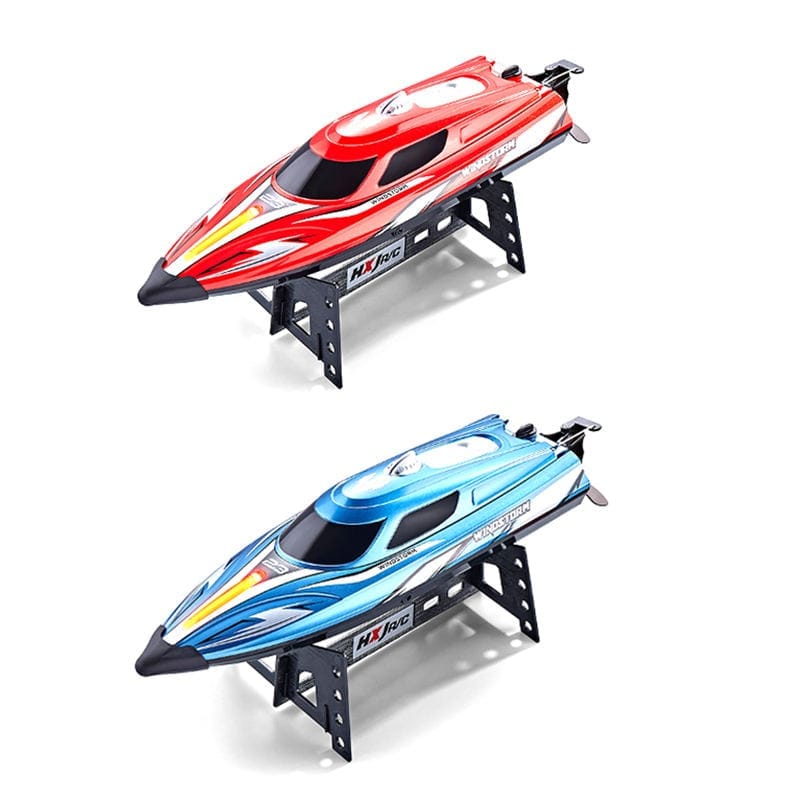 HJ823 25KM Waterproof Anti-Collision 2025 Model New Overturning Remote Control Electric Yacht LED Lights RC Speed Boat - Image 2