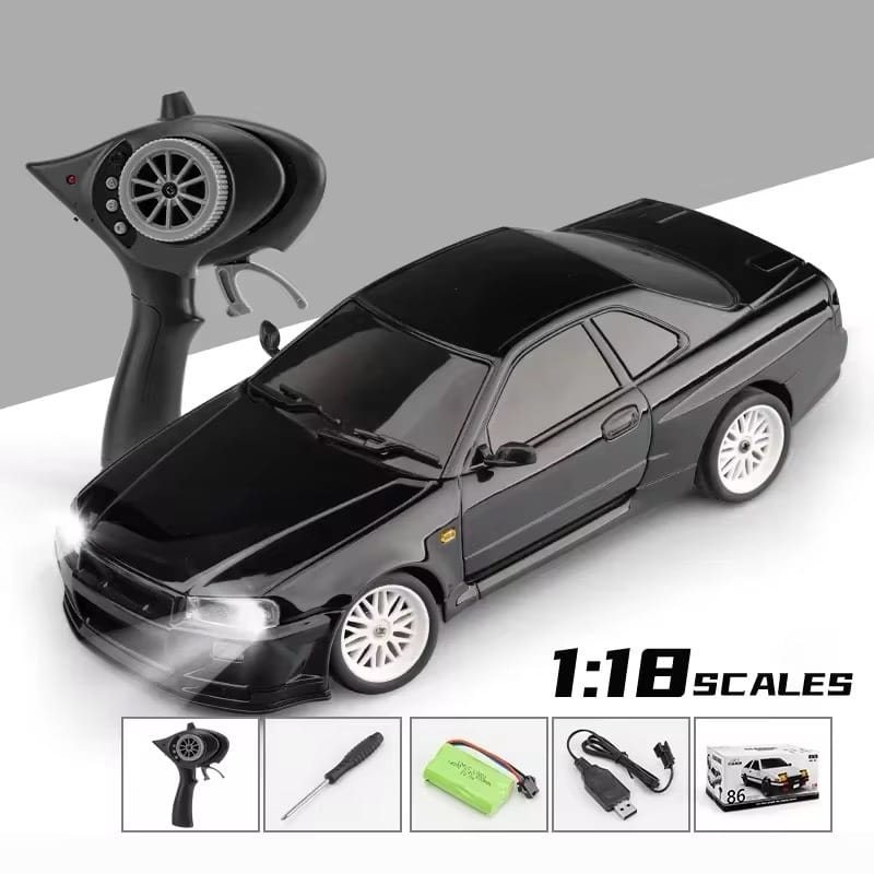 LDRC A99 1/18 RWD RC Car Drift Car Remote Control Racing Vehicles Model with Light System Vehicle Battery Motor ESC RC Toys - Image 5