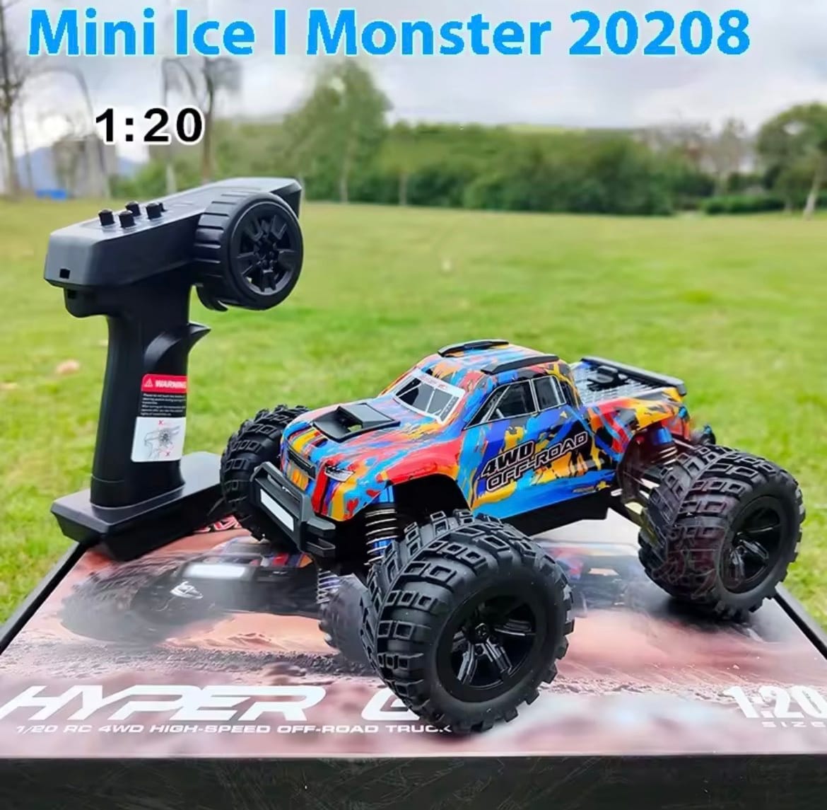 4WD RC Car 1:20 Mini Brushless High Speed RC Racing Car 2.4G 50KM/H High Speed Remote Control Car Off Road Climbing Truck Toys
