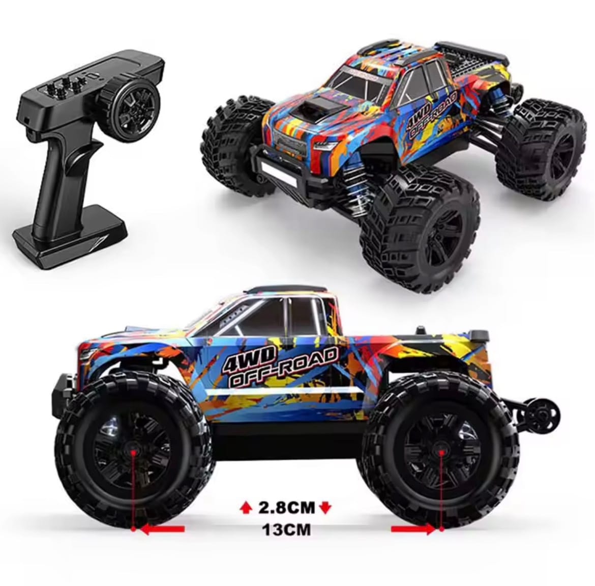 4WD RC Car 1:20 Mini Brushless High Speed RC Racing Car 2.4G 50KM/H High Speed Remote Control Car Off Road Climbing Truck Toys - Image 6
