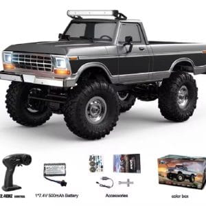 HB R1611 2.4G RC Truck 1:16 Full Proportion 4WD High Speed Off-Road Climbing Car Lighting Model Toy Racing Rally 2026 New