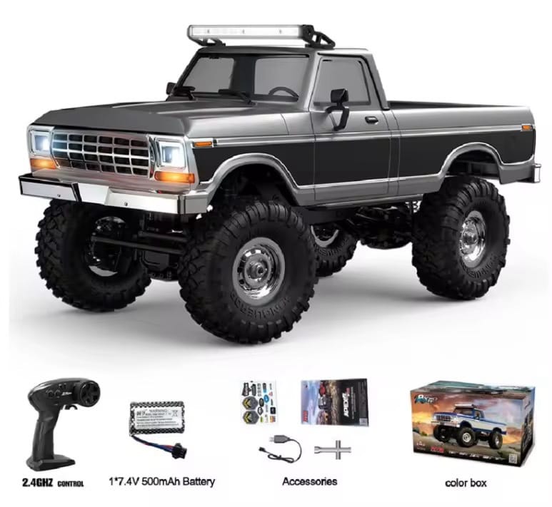 HB R1611 2.4G RC Truck 1:16 Full Proportion 4WD High Speed Off-Road Climbing Car Lighting Model Toy Racing Rally 2026 New