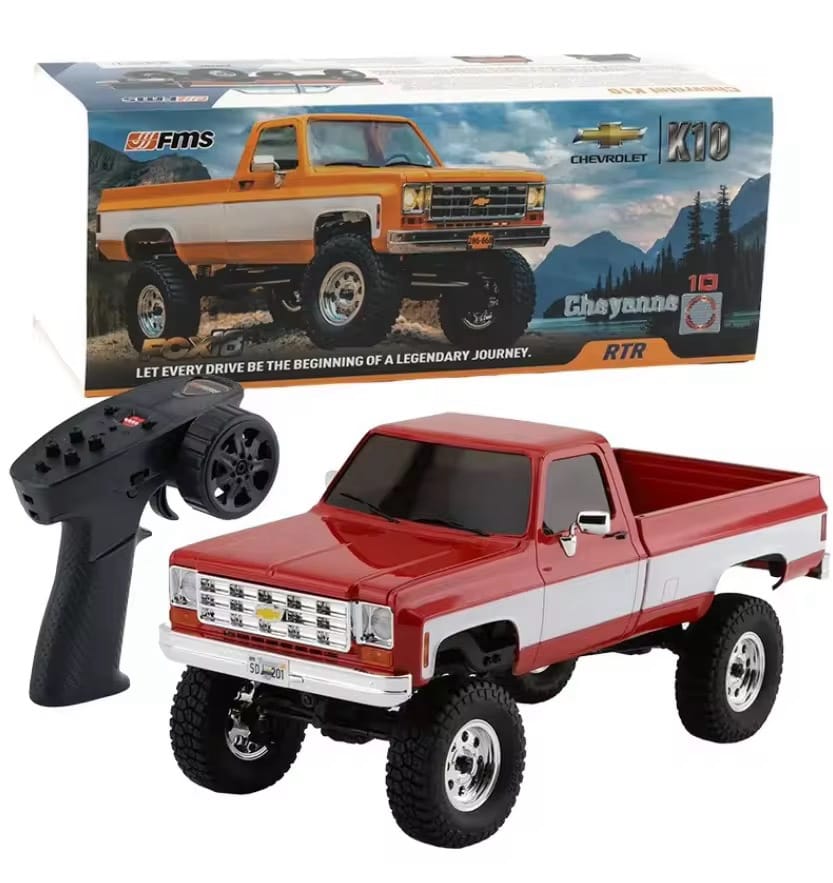 FMS FCX18 1/18 Chevrolet K10 RTR RC Truck 1:18 Radio Control Car RC Car Christmas Gift