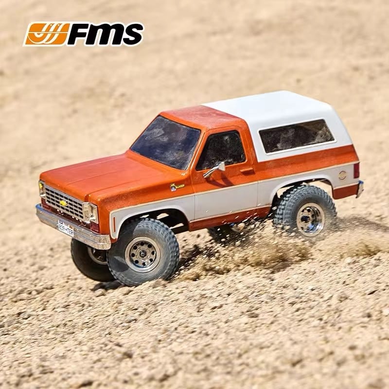 FMS RC Car 1:24 FCX24 K5 Blazer Truck Off-road Climbing Vehicle Flat Sports With Two-Speed Kids Adult Toys Gift 1/24 - Image 4