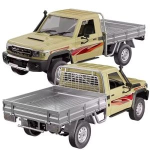 Alternative view of New SG1405 remote control pickup truck linkage lamp drift model full scale 1:14 rear drive RC toy model car