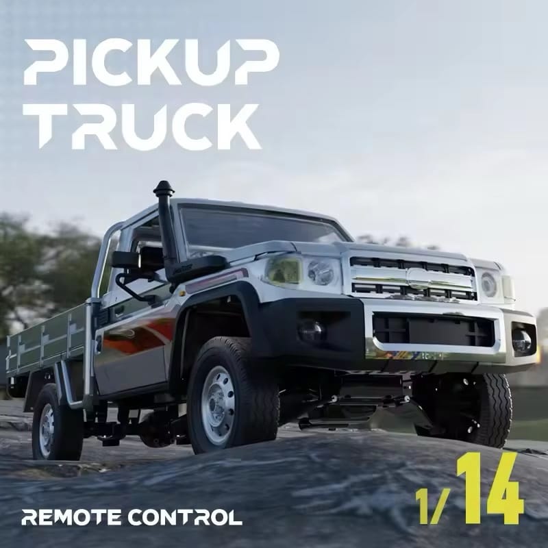 New SG1405 remote control pickup truck linkage lamp drift model full scale 1:14 rear drive RC toy model car - Image 3