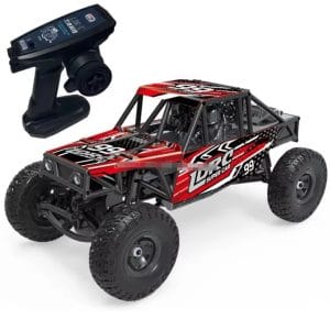 Pro Remote Control Climbing Car 4Wd For LDRC Rc Car 18499 1/18 Professional Pipe Rack Vehicle Model Red