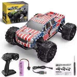 High-Speed Remote Control Off-Road Car for Kids All-Terrain Durable RC Cars Drifting Racing Climbing Toy Vehicle