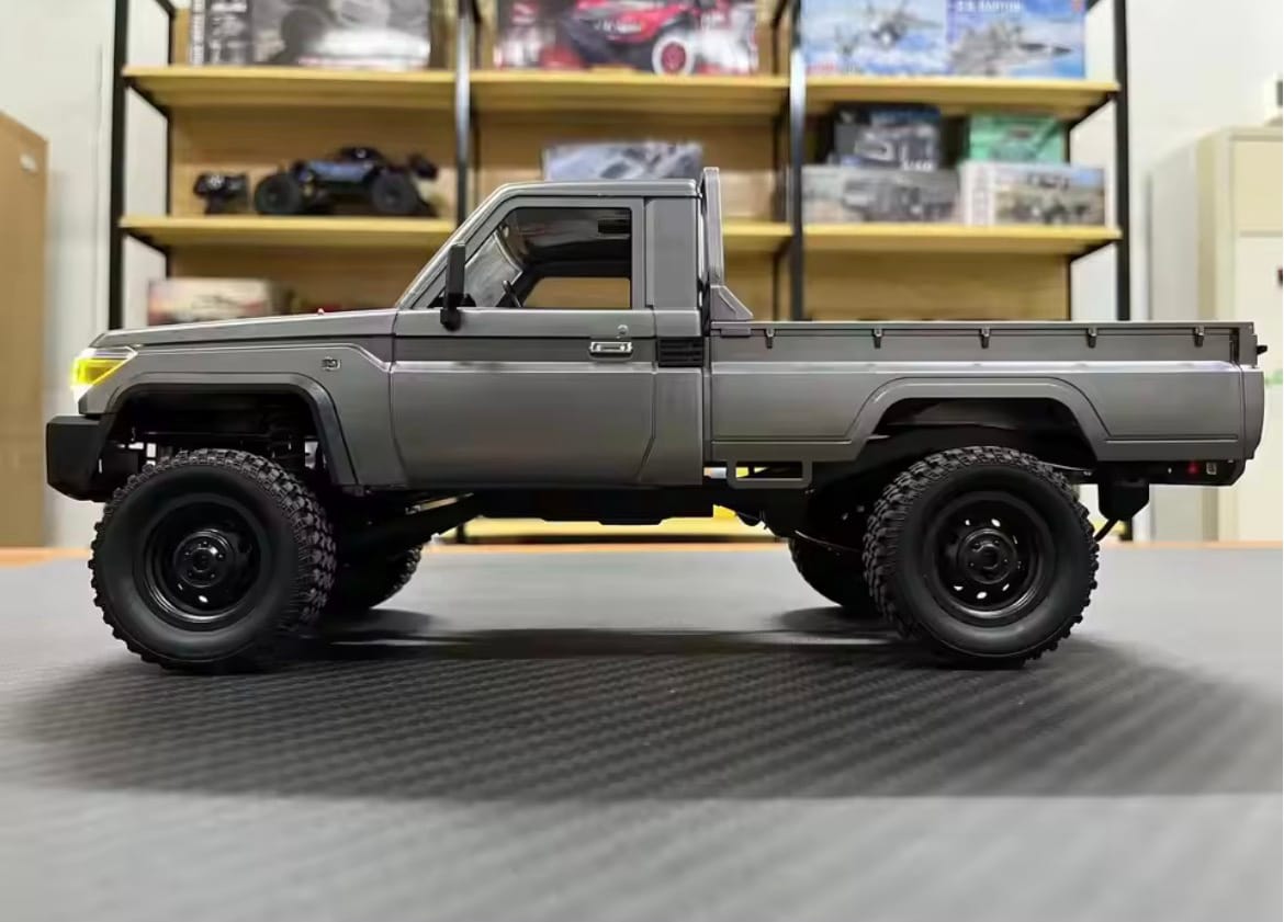 Upgraded Version 1:12 Full Scale RC CAR MN82 PRO Controllable Headlight 4WD LC79 Remote Control Pickup Truck Model Electric Toy - Image 5