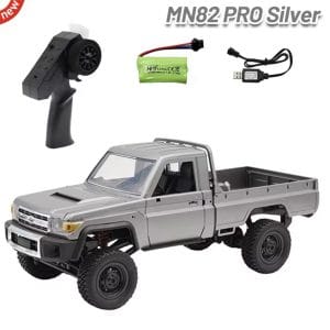 Upgraded Version 1:12 Full Scale RC CAR MN82 PRO Controllable Headlight 4WD LC79 Remote Control Pickup Truck Model Electric Toy