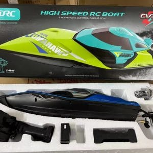 15km/h 2.4GHz RC Boat Remote Control Boats Highspeed Double Propellers Water Sensing Race
Speedboat Rechargeable Toys
