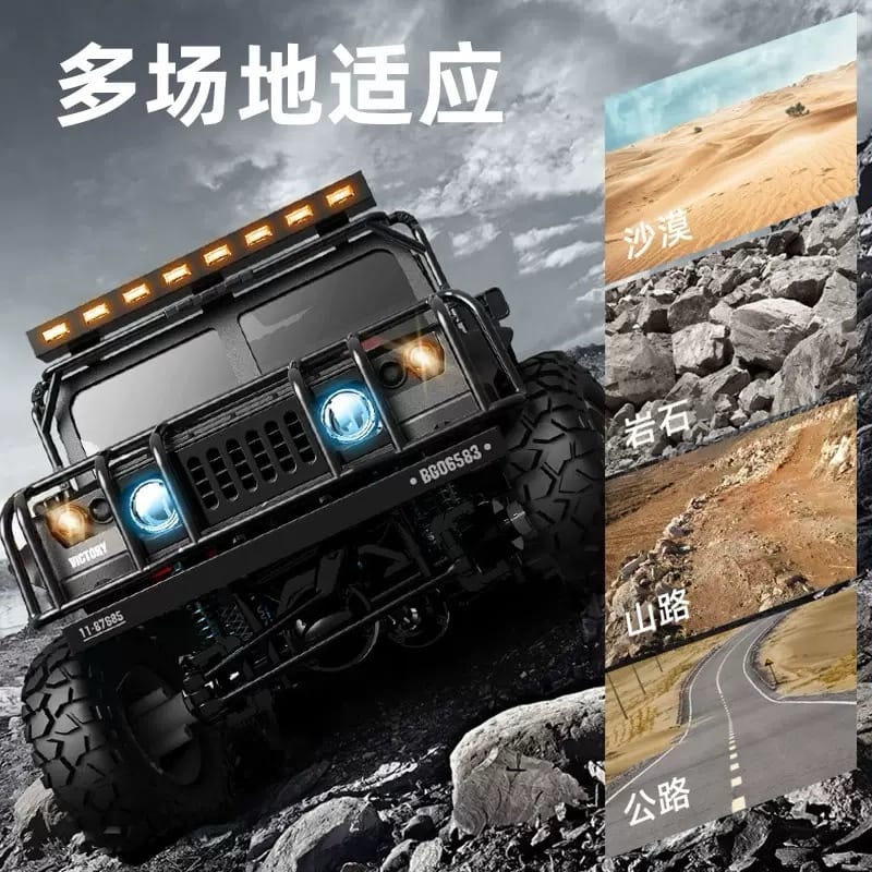 Rc Remote Control Car Full Scale Four-Wheel Drive Adult Off-Road Climbing Car Boy Car Model Toy Remote Control Off-Road Vehicle - Image 6