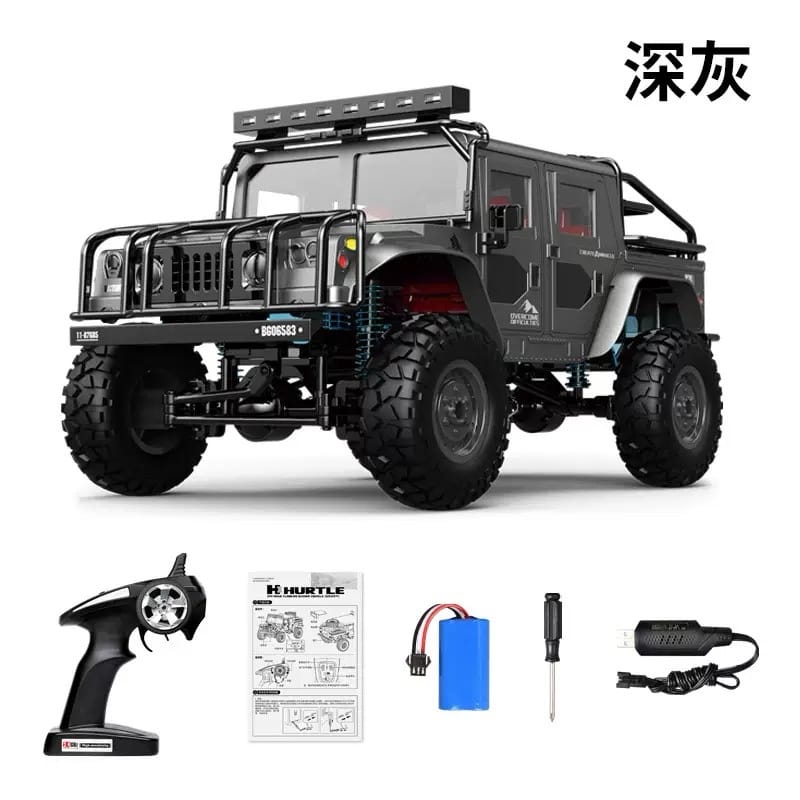 Rc Remote Control Car Full Scale Four-Wheel Drive Adult Off-Road Climbing Car Boy Car Model Toy Remote Control Off-Road Vehicle - Image 3