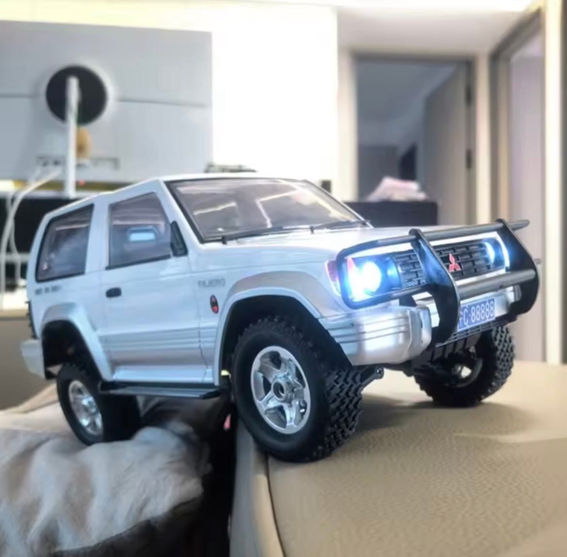 LD1297S Remote Control Crawler LDRC Off Road Car 2Speed Gearbox Metal Gears 380 Brushed Motor 2.4G RC 17G Steering Servo - Image 7