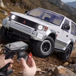 Alternative view of LD1297S Remote Control Crawler LDRC Off Road Car 2Speed Gearbox Metal Gears 380 Brushed Motor 2.4G RC 17G Steering Servo