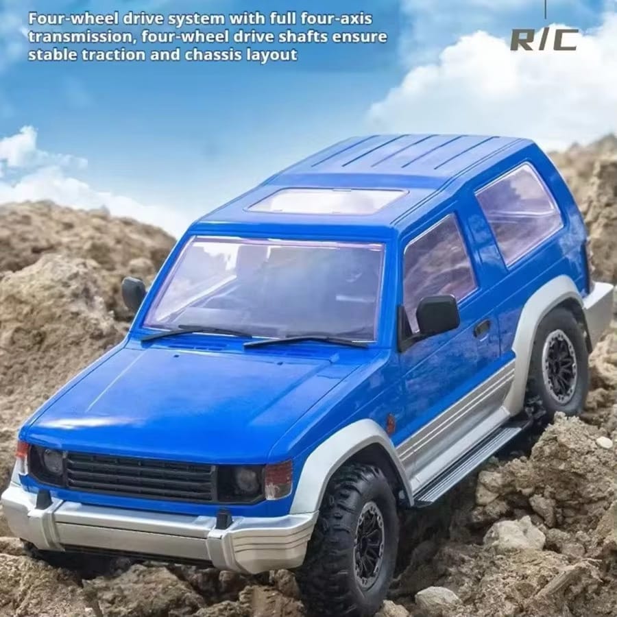 LD1297S Remote Control Crawler LDRC Off Road Car 2Speed Gearbox Metal Gears 380 Brushed Motor 2.4G RC 17G Steering Servo - Image 11