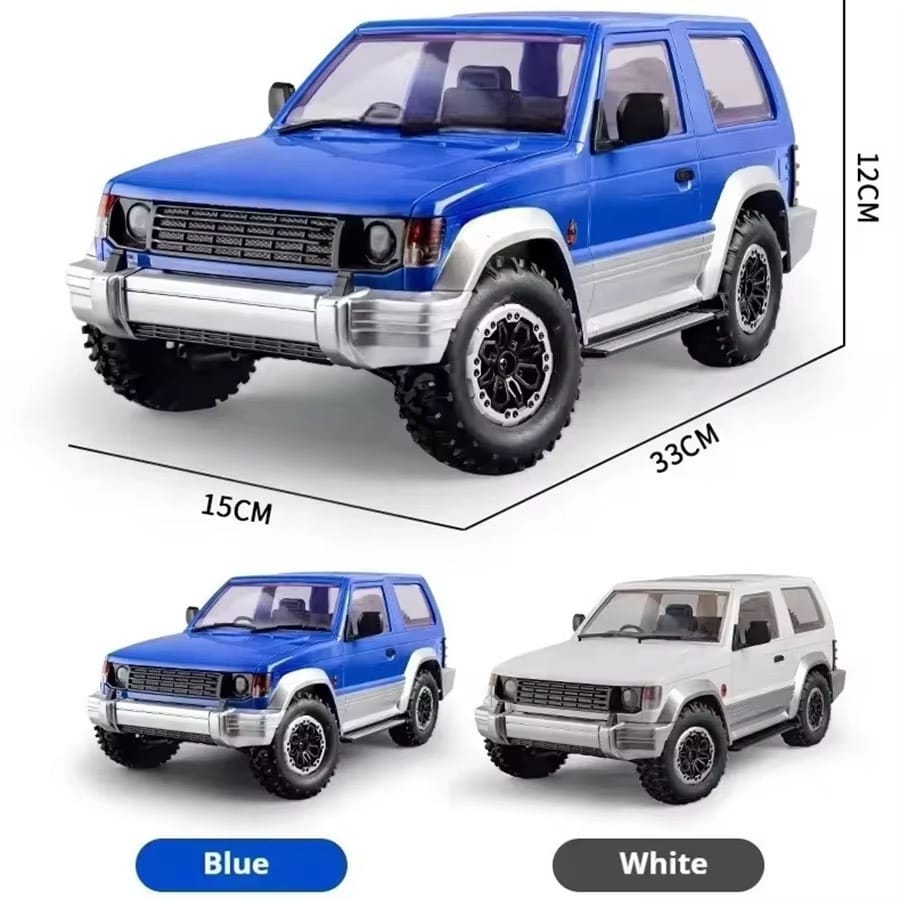 LD1297S Remote Control Crawler LDRC Off Road Car 2Speed Gearbox Metal Gears 380 Brushed Motor 2.4G RC 17G Steering Servo - Image 13