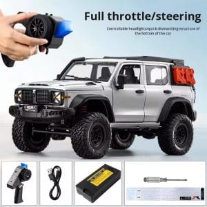 MN Model MN300 1/12 RC Crawler 4WD Off Road Truck 2.4Ghz Proportional Advanced Climbing TOPFIRE Tank
300 Licensed Car Models