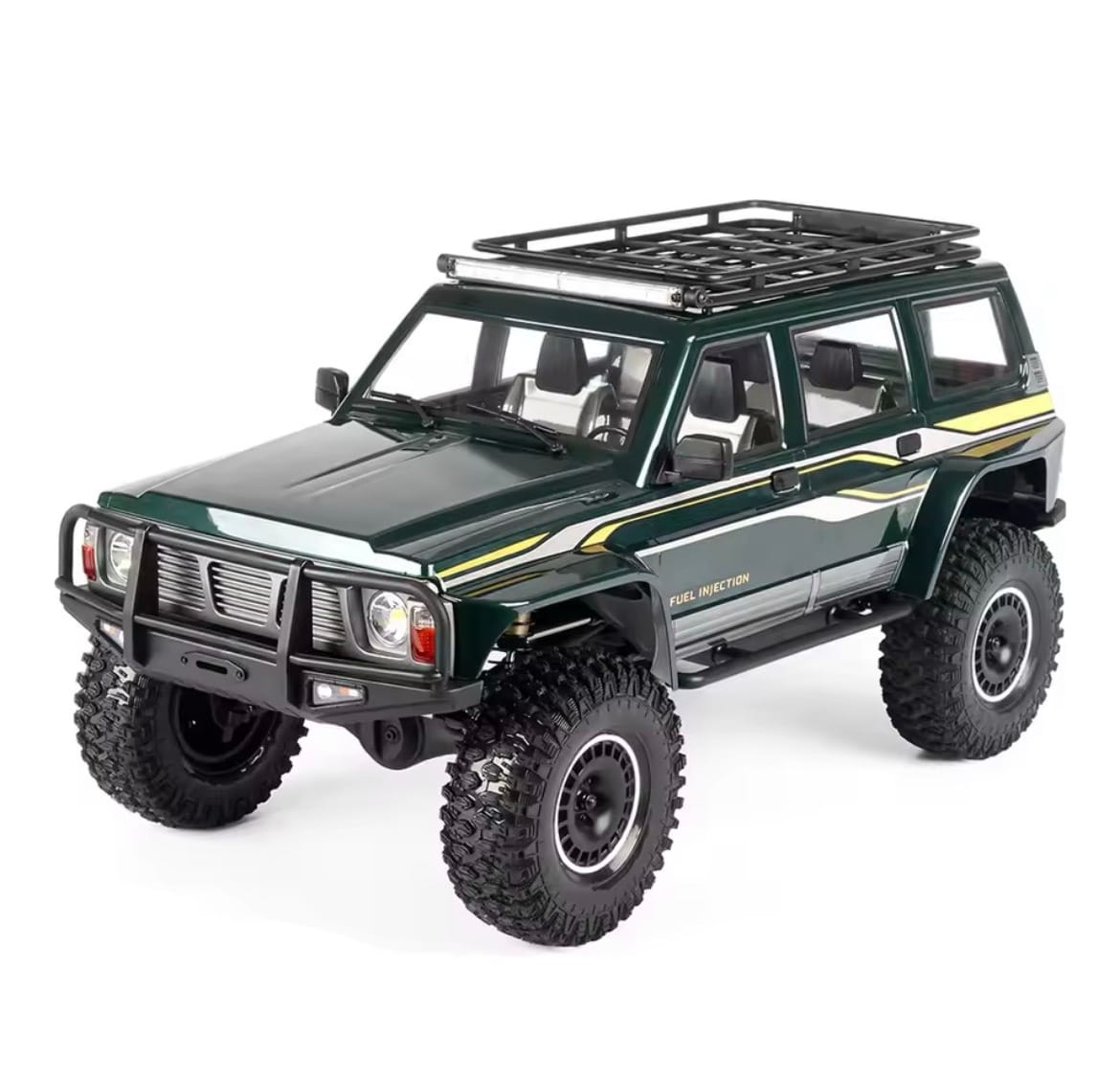 YK4107PRO 1:10 Simulated Patrol RC Remote Control Brushless 4-Wheel Drive Differential Lock Climbing Vehicle Off-Road Vehicle - Image 5