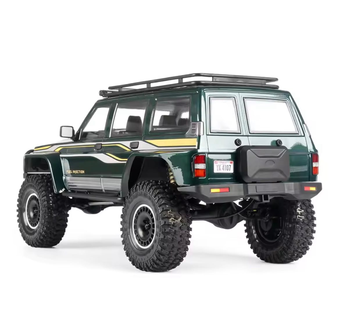 YK4107PRO 1:10 Simulated Patrol RC Remote Control Brushless 4-Wheel Drive Differential Lock Climbing Vehicle Off-Road Vehicle - Image 4