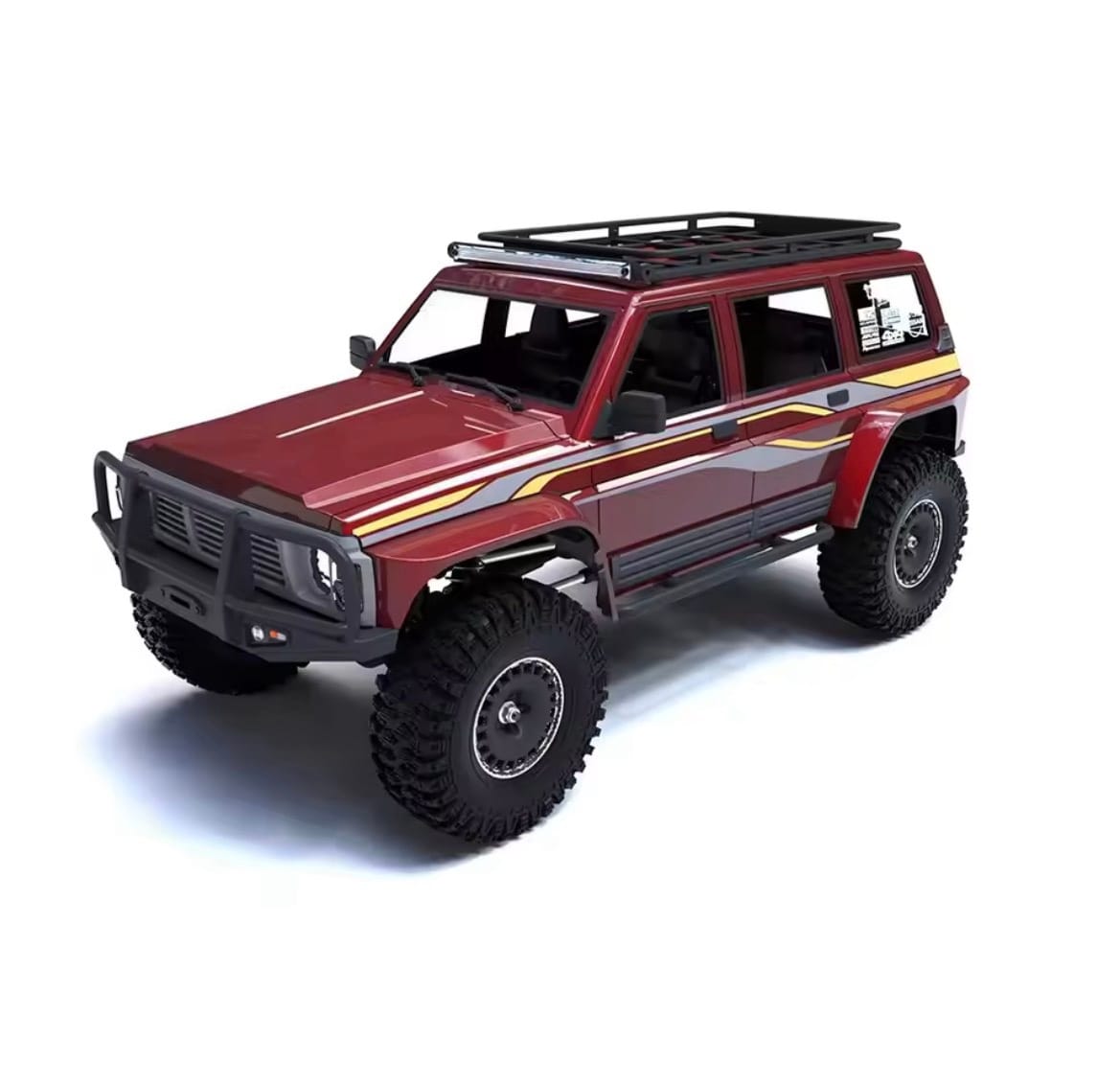YK4107PRO 1:10 Simulated Patrol RC Remote Control Brushless 4-Wheel Drive Differential Lock Climbing Vehicle Off-Road Vehicle - Image 8