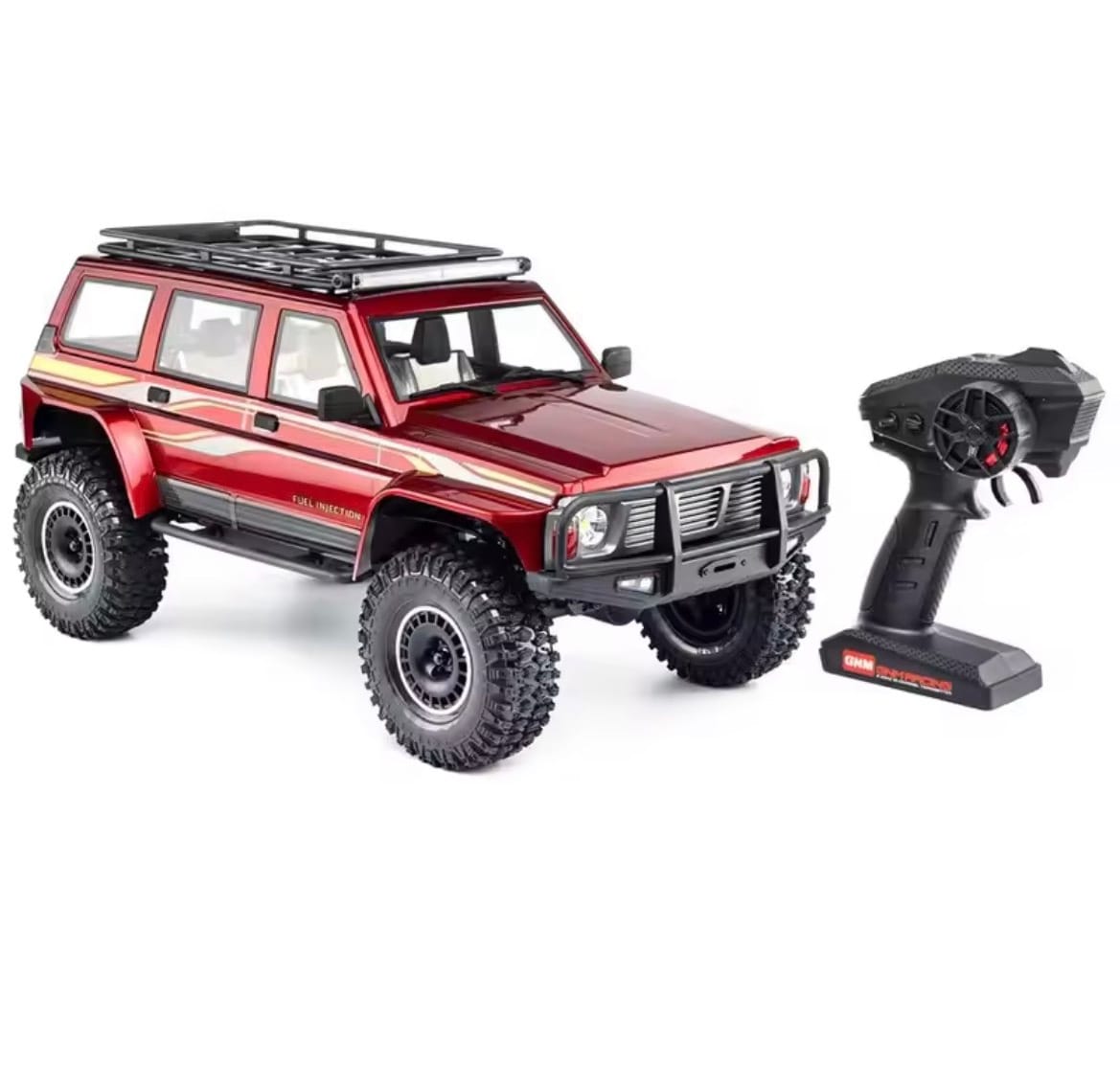 YK4107PRO 1:10 Simulated Patrol RC Remote Control Brushless 4-Wheel Drive Differential Lock Climbing Vehicle Off-Road Vehicle - Image 7