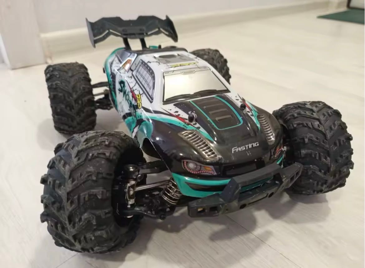 RC Car Off Road 4x4 High Speed 70KM/H Brushless 1/16 Monster Truck with LED Headlight - Image 5