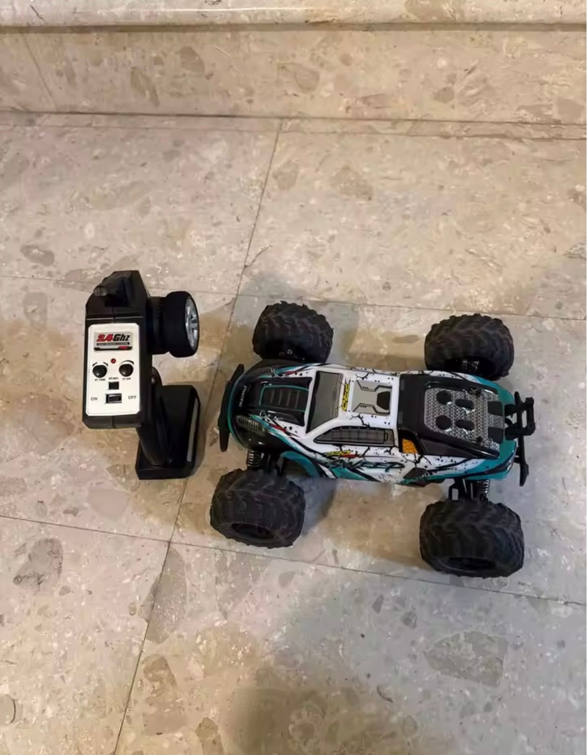 RC Car Off Road 4x4 High Speed 70KM/H Brushless 1/16 Monster Truck with LED Headlight - Image 11