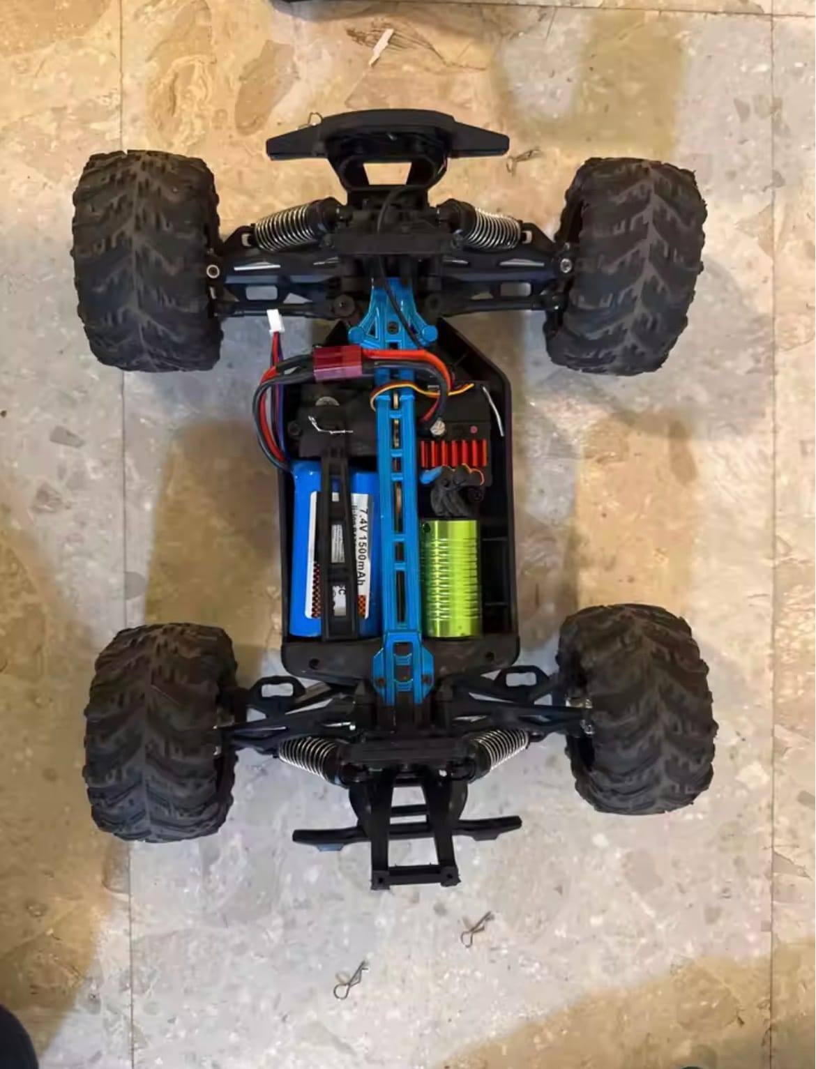 RC Car Off Road 4x4 High Speed 70KM/H Brushless 1/16 Monster Truck with LED Headlight - Image 8