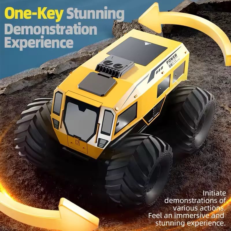 2.4GHz 4WD 4-Channel Kids RC Car Waterproof
Amphibious All-Terrain Rechargeable Remote Control
1080p HD Camera Ready-to-Go - Image 3