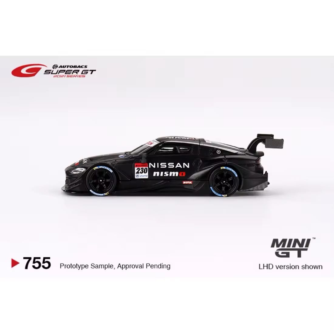Mini GT MGTO0755-L 1/64 Nissan Z GT500 #230 2021
NISMO Presentation SUPER GT SERIES Diecast Scale
Model Car - Image 3