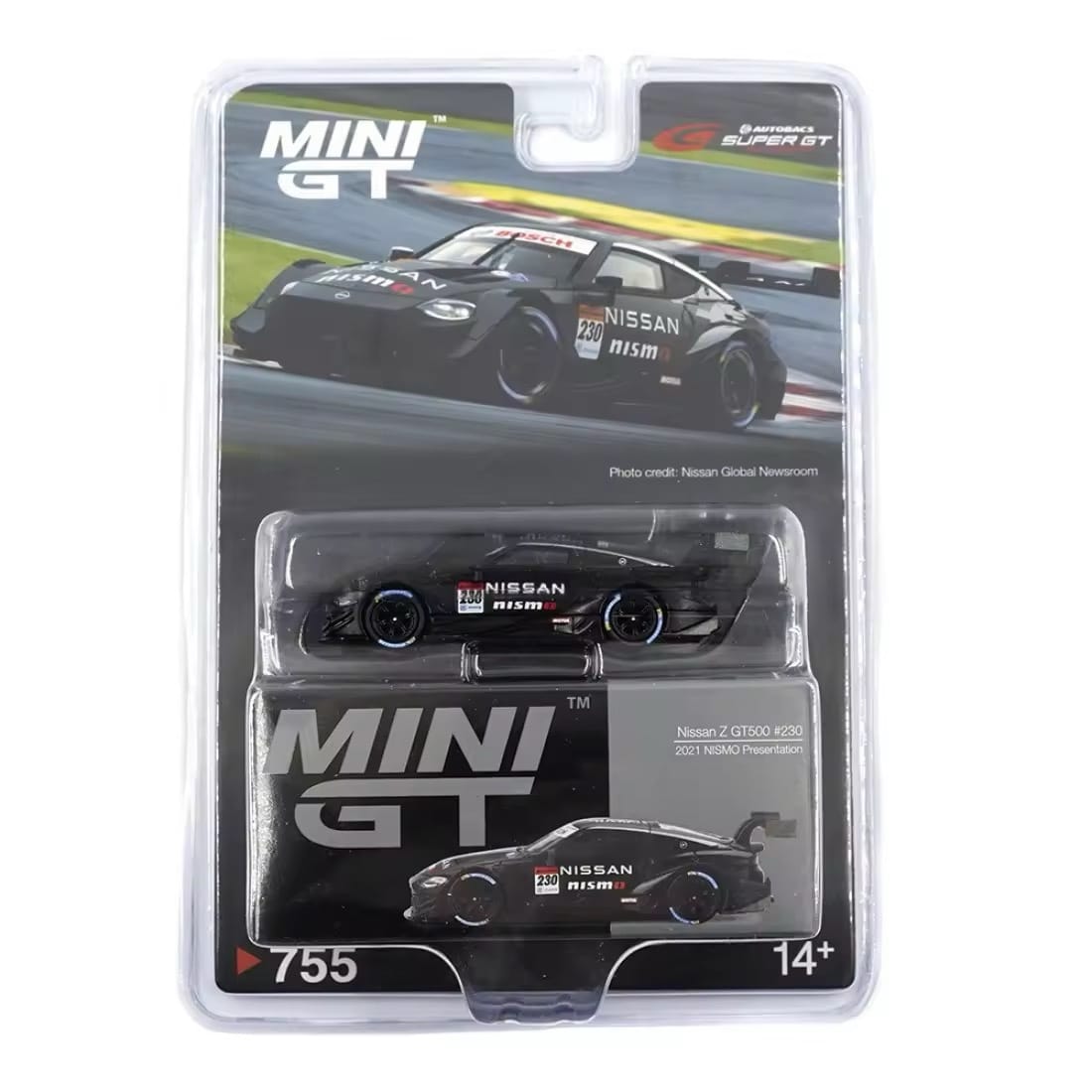 Mini GT MGTO0755-L 1/64 Nissan Z GT500 #230 2021
NISMO Presentation SUPER GT SERIES Diecast Scale
Model Car