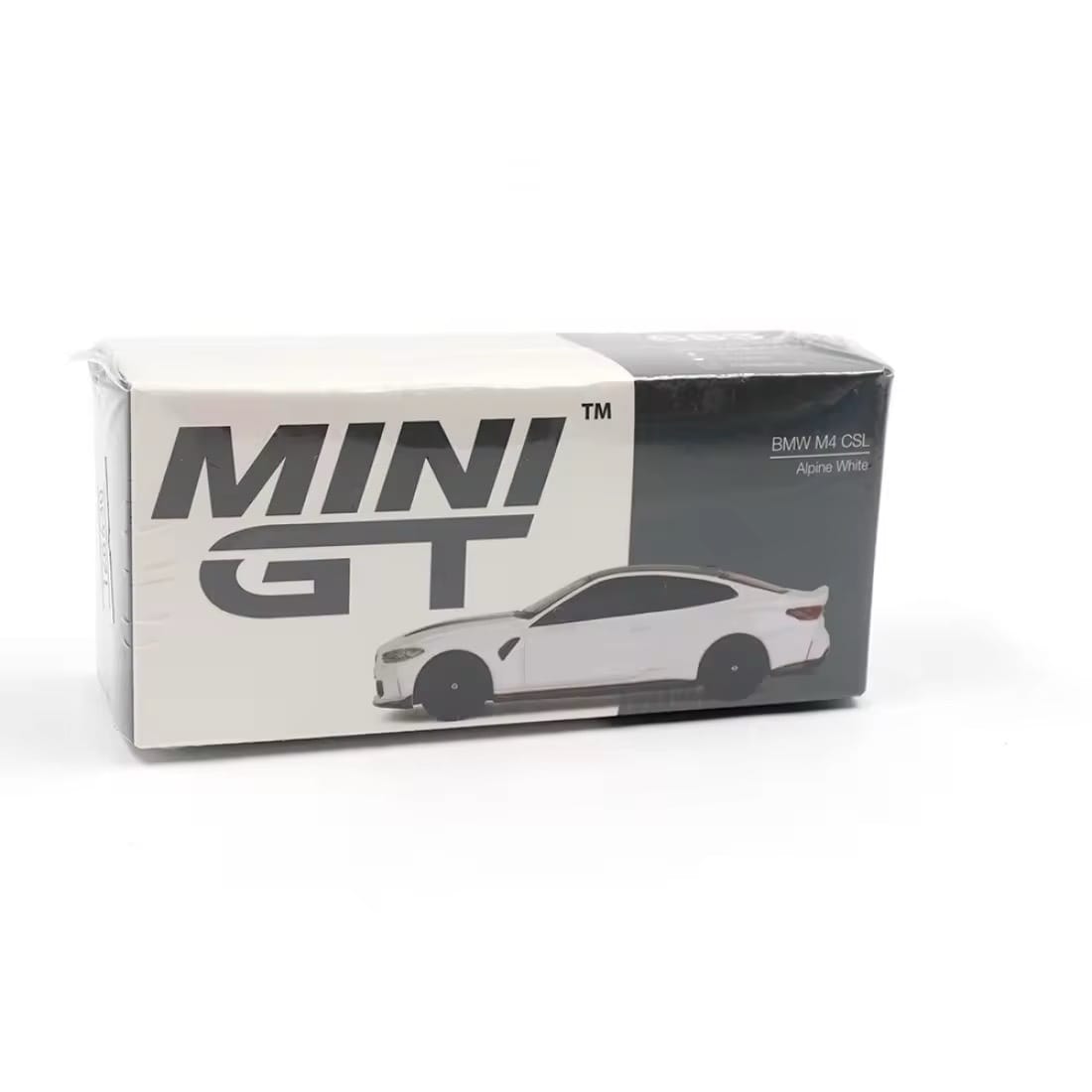 Mini GT MGT00683-L 683 1/64 B-M-W Bayerische Motoren Werke Aktiengesellschaft M4 CSL Alpine
White LHD Diecast Scale Model Car