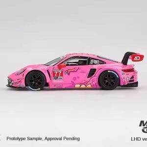 Alternative view of MINIGT 1:64 GT3 R Pink Dinosaur Metal Alloy Car Model
Decoration #1052 Ages 14