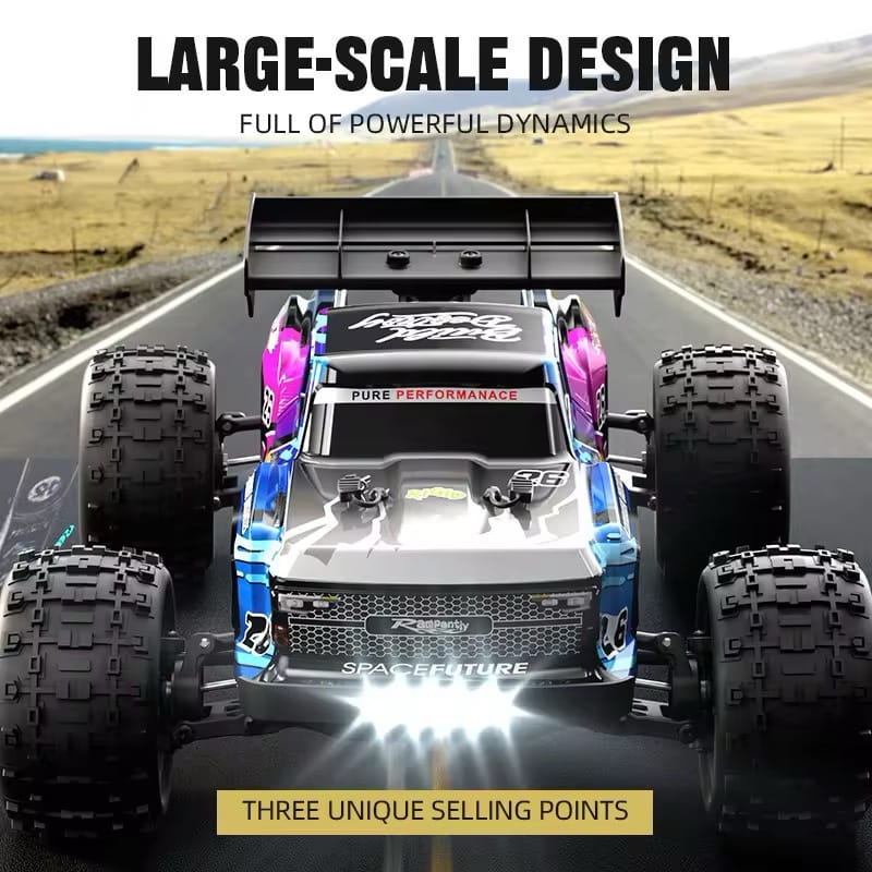 JJRC C8803 1/12 Brushless 4WD RC Off-Road Buggy | 60KM/H High Speed RTR Remote Control Car - Image 4