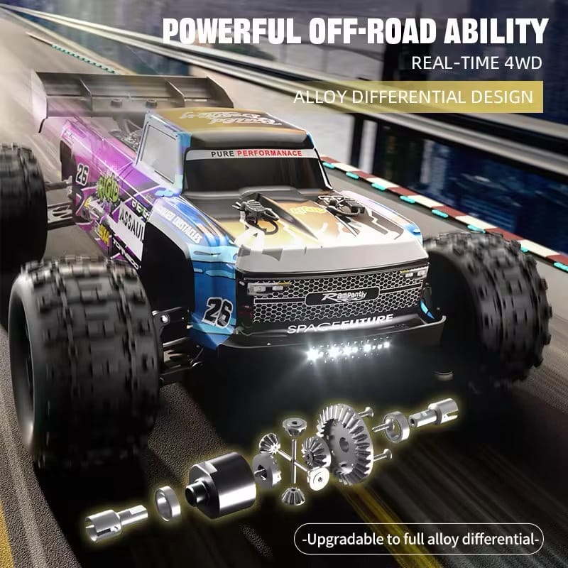 JJRC C8803 1/12 Brushless 4WD RC Off-Road Buggy | 60KM/H High Speed RTR Remote Control Car - Image 7