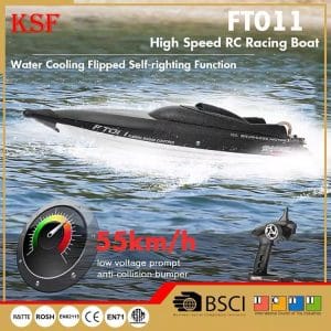 Alternative view of Feilun FT011 Fast Racing Speed 55km/h Rc 2.4G
Frequency Fishing Bait Boat Wholesale